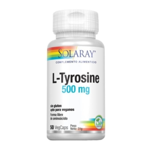 L Tirosina 500mg 50vcaps Solaray