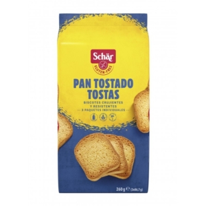 Pan tostado Tostas Fette biscottate 260g Schar