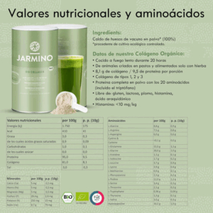Caldo de huesos colageno polvo BIO 300g Jarmino