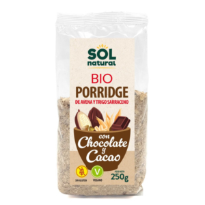 Porridge Chocolate avena T.Sarraceno Bio 250g Sol Natural
