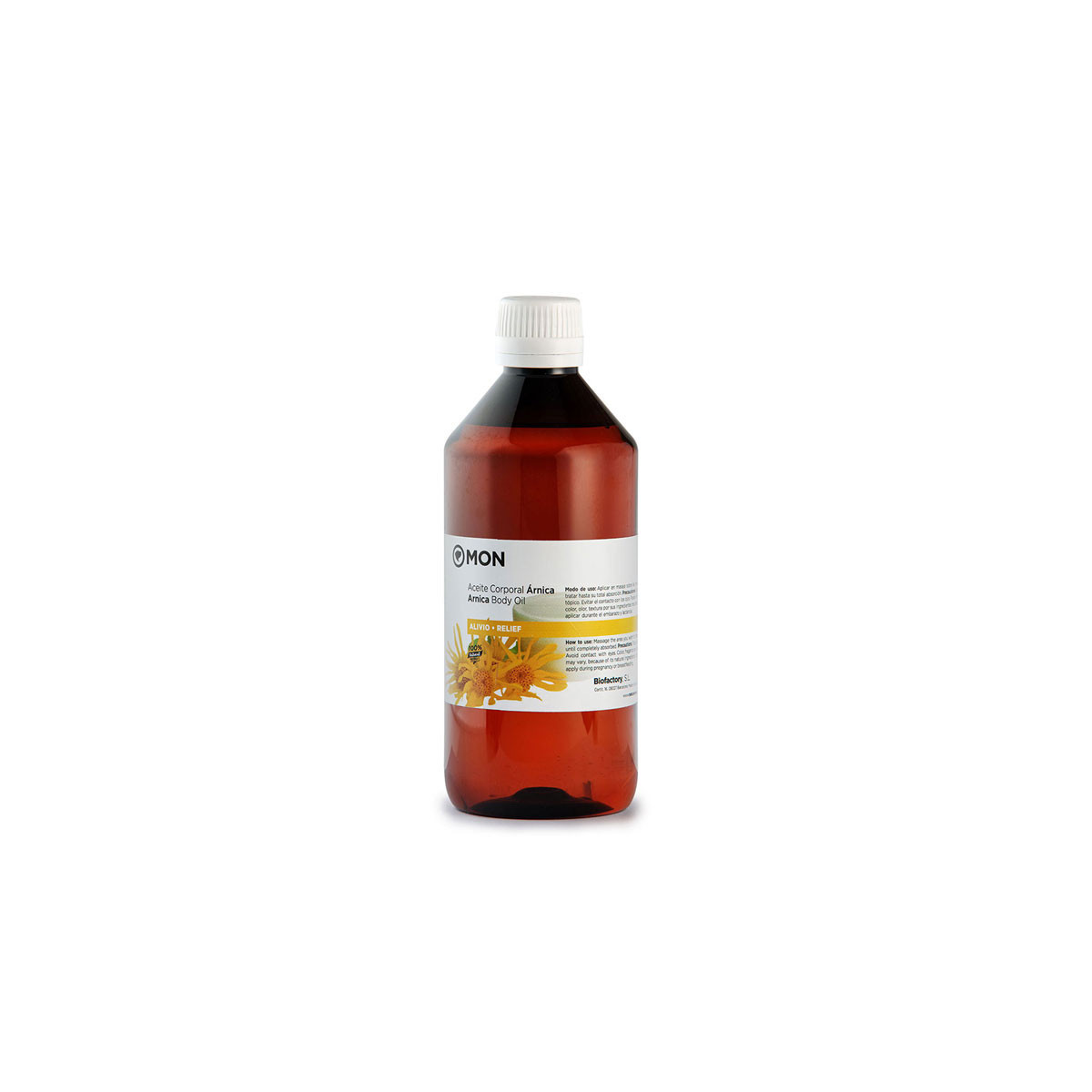 Aceite calmante de arnica 500ml MON