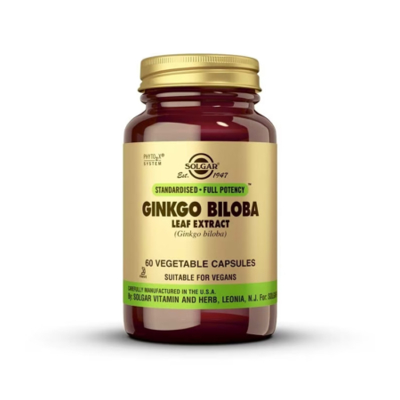 Ginkgo Biloba 60 caps Solgar