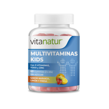 Gominolas KIDS Multivitaminas 60 Gummies Vitanatur