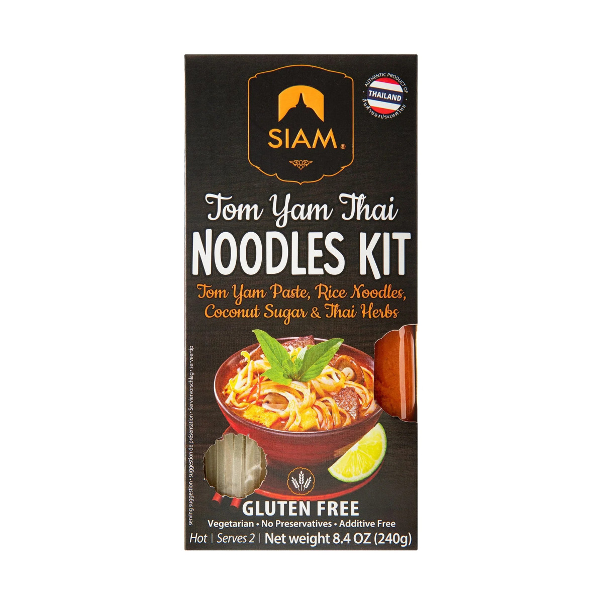 Kit sopa Tom Yam noodles 240g deSIAM