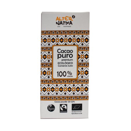 Cacao puro 21% M.G bio 150g Alternativa