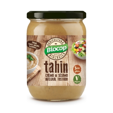 Tahin integral tostado sin sal Bio 500g Biocop