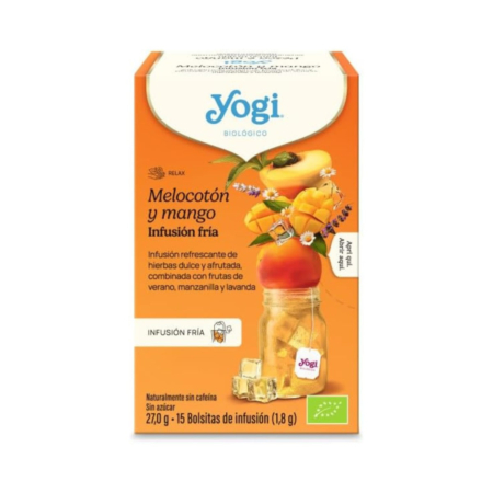 Yogi Frio Melocoton y Mango Bio 15 filtros