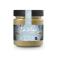 Crema blanca avellanas con menos azucar bio 200g la vida vegan
