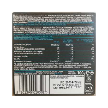 Lonchas Veganas sabor Pavo 100gr Violife