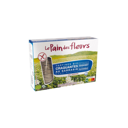 Cracker Trigo Sarraceno sin sal y sin gluten Bio 300g Le Pain des Fleurs