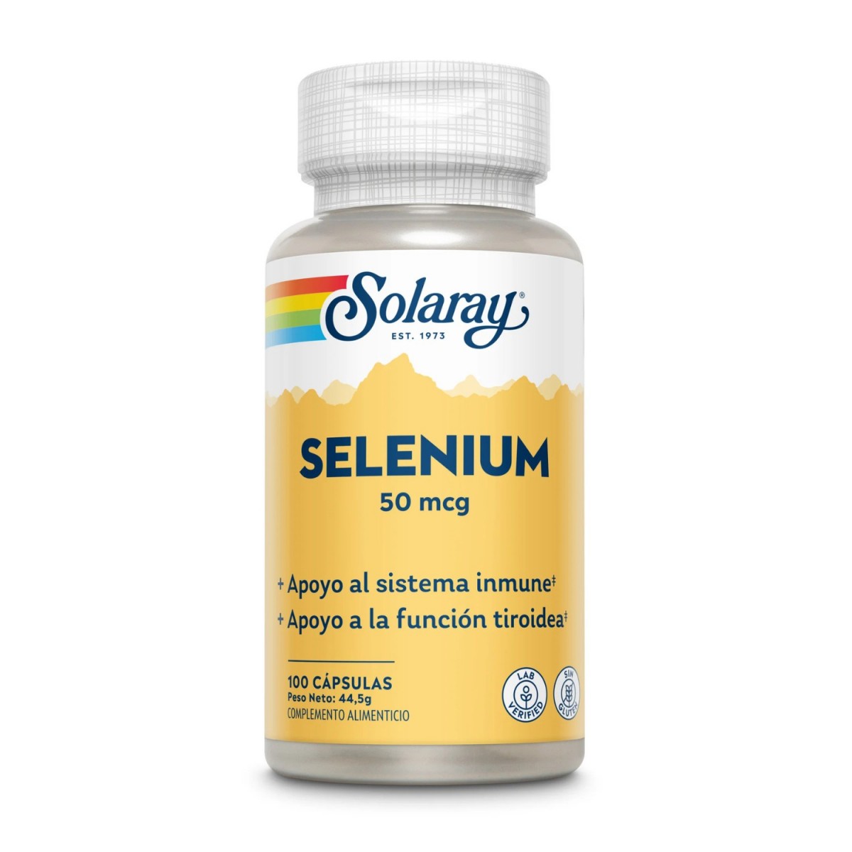 Selenio Selenium 50mcg 100 capsulas Solaray