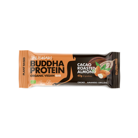 Buddha Protein Bar Cacao Almendra Tostada Bio (15x47g) Iswari