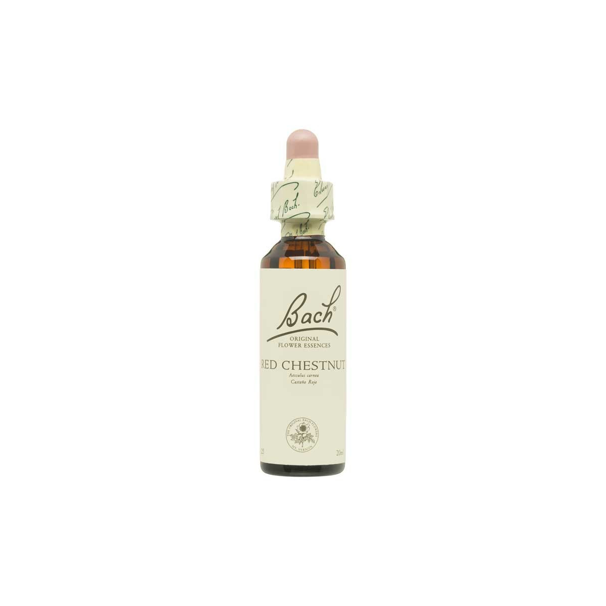 Flor nº 25 Castaño rojo (red chestnut) 20ml Bach