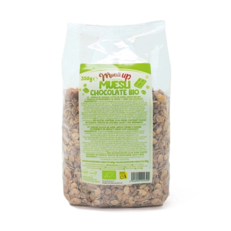 Muesli chocolate sin gluten Bio 350g Mueli Up