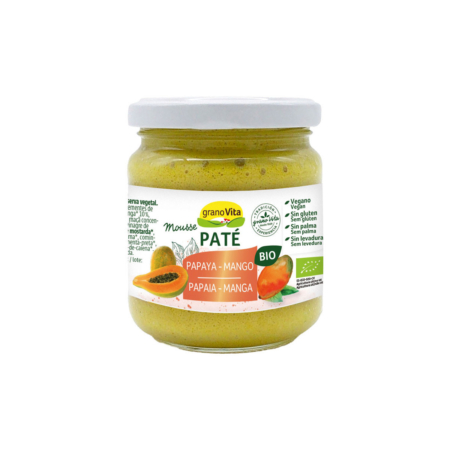 Pate de Papaya Mango cristal Bio 175g Granovita