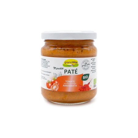 Pate de Tomate Arrabiata Bio cristal 175g Granovita